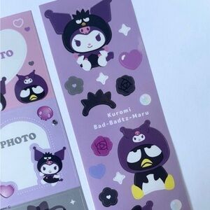 Kuromi and Badtz Maru stickers